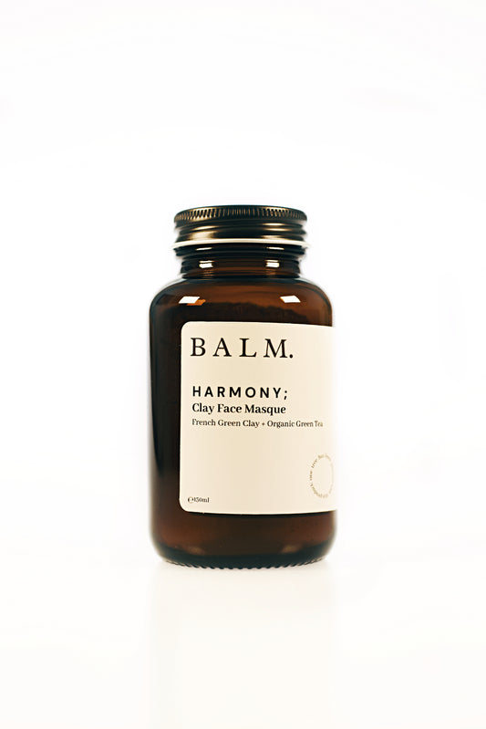HARMONY; French Green Clay + Organic Green Tea Face Masque
