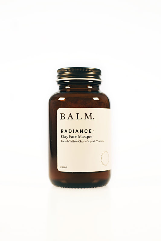 RADIANCE; French Yellow Clay + Organic Tumeric Face Masque