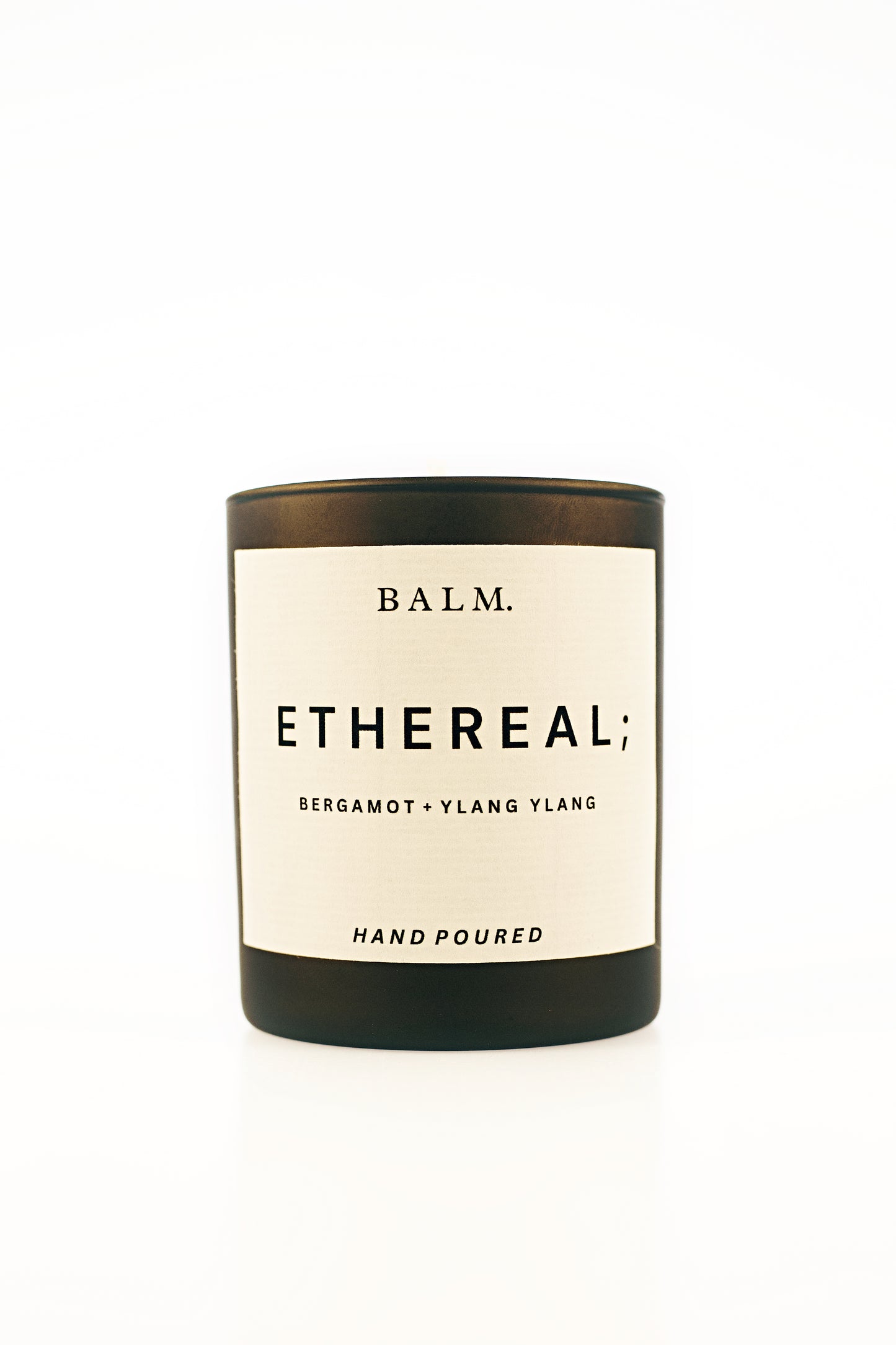 ETHEREAL; Ylang Ylang + Bergamot essential oil candle